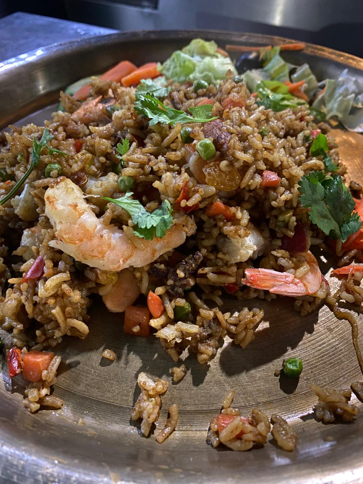 Prawn fried rice