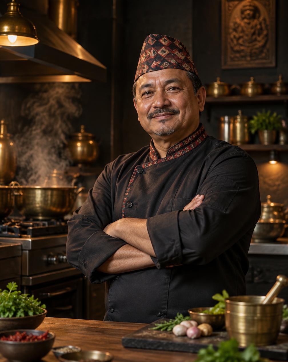 Miteri's Nepali head chef